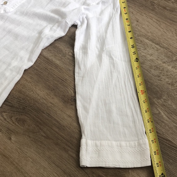 New with tags Blanco made in Peru 100% cotton white tunic - Picture 9 of 17
